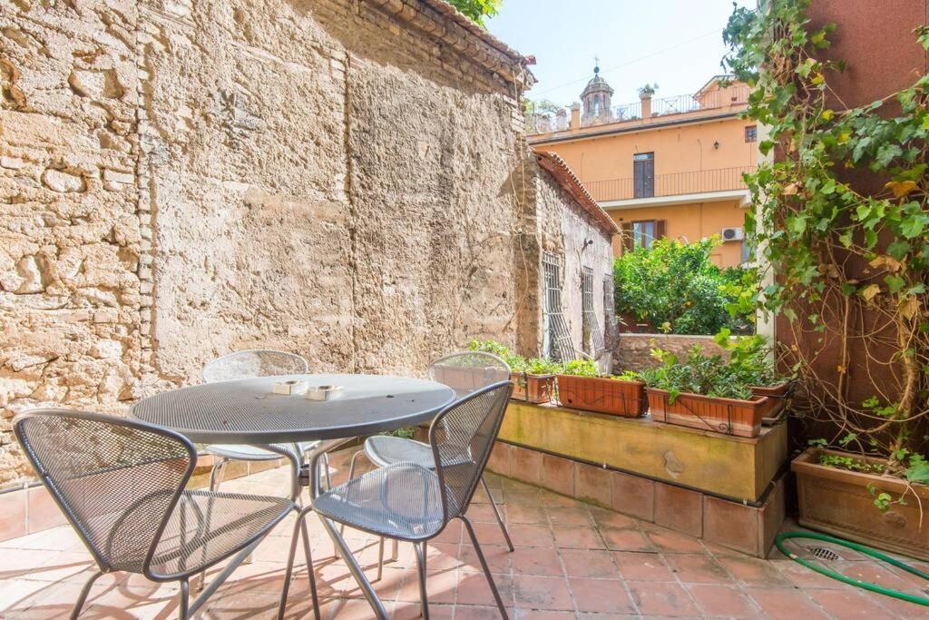 Ghetto Enchanting Terrace Roma Exterior foto